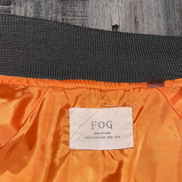 Fear Of God (FOG) Gray Bomber Jacket - Picture 10 of 14